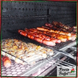 buffet churrasco em domicilio valor Vila Endres