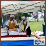 quanto custa buffet churrasco em domicilio Parque São Lucas